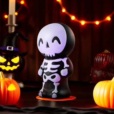 14" Color Changing LED Animated Skeleton Blow Mold by Ashland®