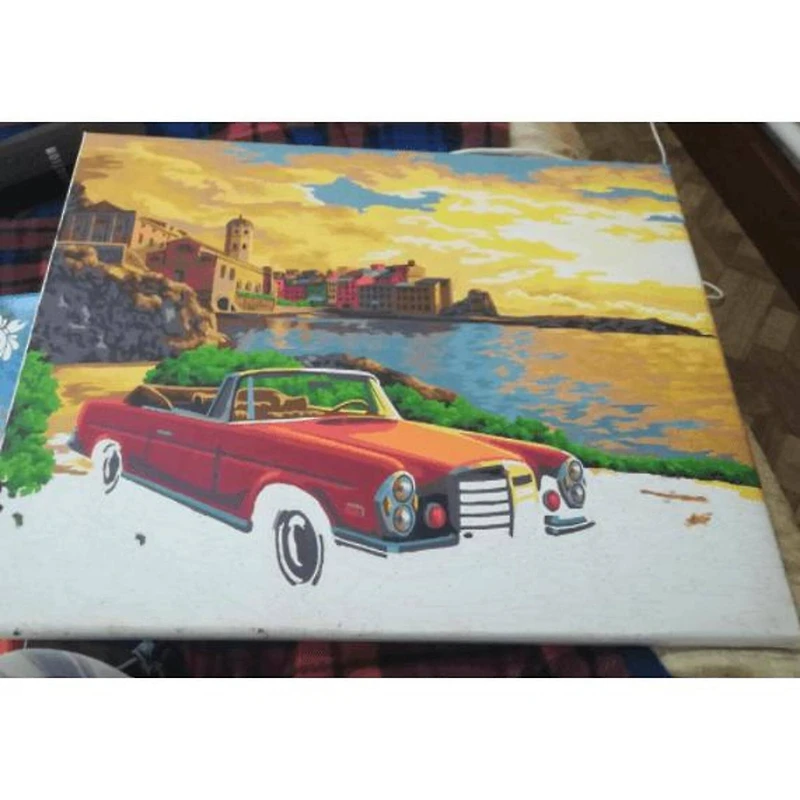 Crafting Spark Cuba Landscapes Painting by Numbers Kit