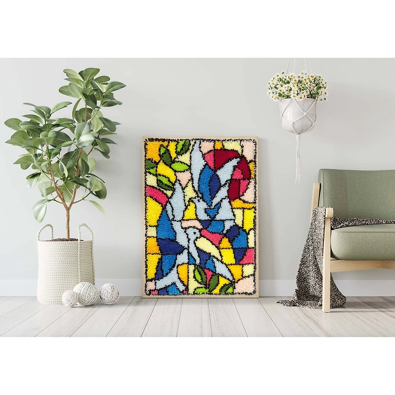 Leisure Arts® Doves Latch Hook Kit