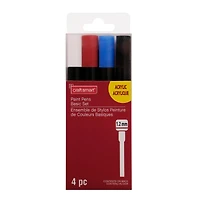 6 Packs: 4 ct. (24 total) 1.2mm Basic Permanent Paint Pen Set by Craft Smart®