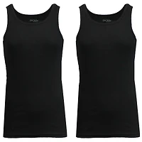 Galaxy By Harvic Famous Heavyweight Men’s Ribbed Tank Top 2 Pack