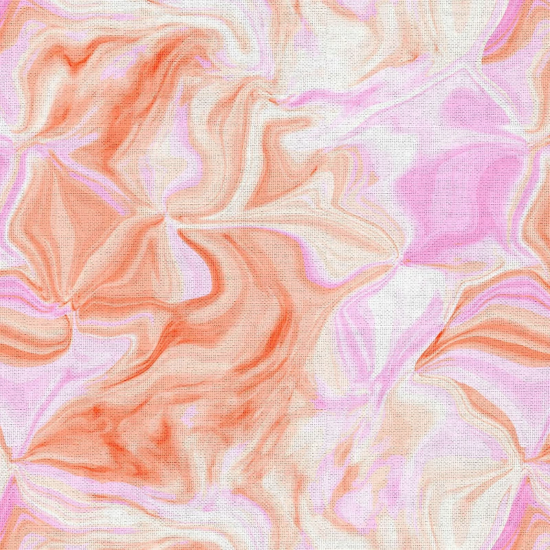 Fabric Editions Iridescent Orange Cotton Fabric
