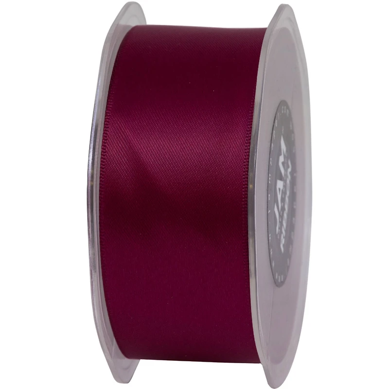 JAM Paper 1.5" x 25yd. Double Faced Satin Ribbon