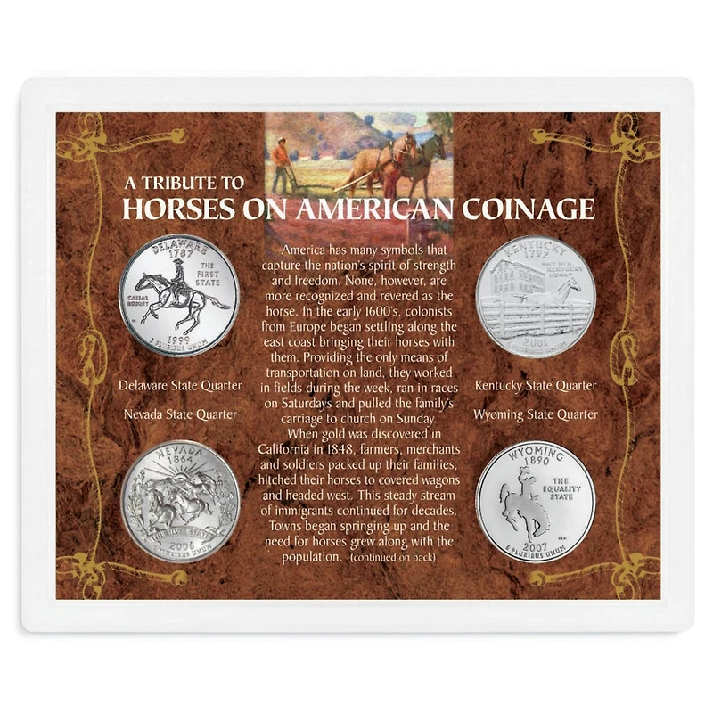 American Coin Treasures A Tribute To Horses On American Coinage