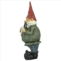 Design Toscano 17" Dagobert with Gifts Garden Gnome Statue