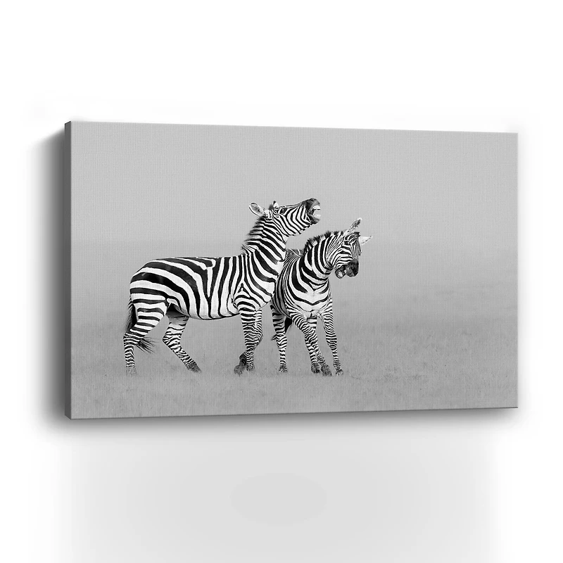 Zuo- Zebras Canvas Giclee