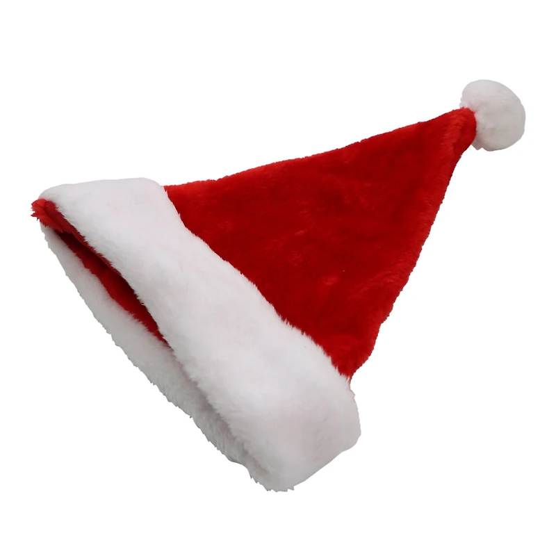 Classic Red & White Santa Hat by Celebrate It™