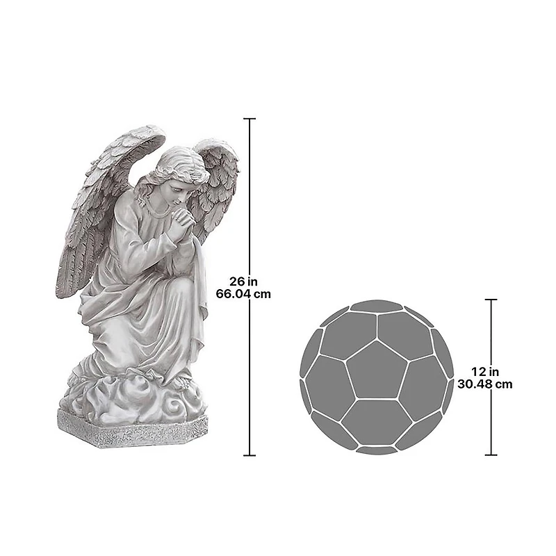 Design Toscano 26" The Praying Basilica Angel Statue