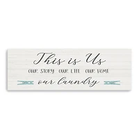 Us and Our Laundry Canvas Giclee