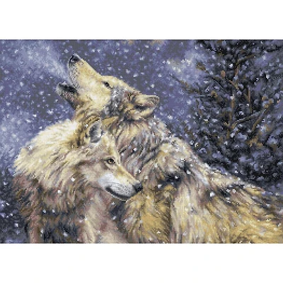 Luca-S Snowfall Counted Cross Stitch Kit