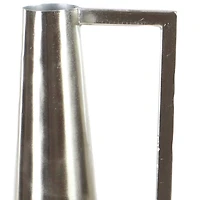 Silver Metal Glam Vase Set