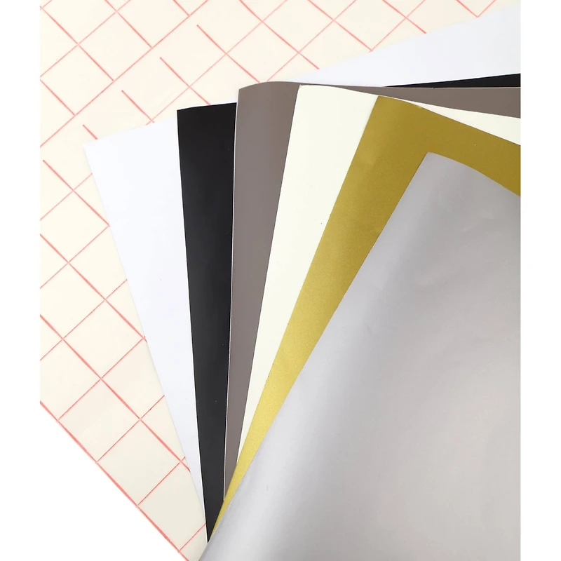 PA Vinyl Neutral Removable Adhesive Vinyl Pack