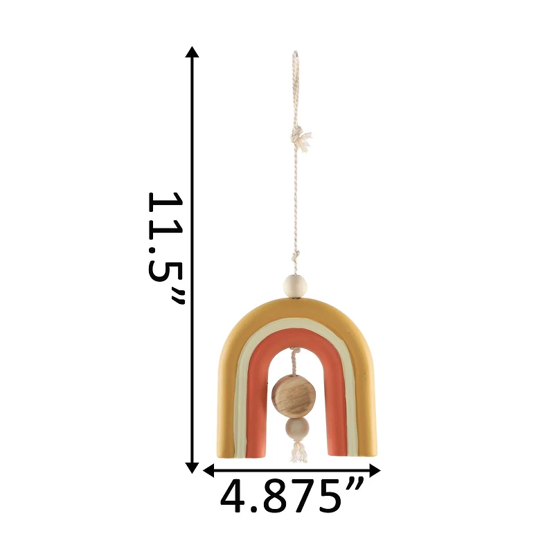 Flora Bunda 6" Ceramic Rainbow