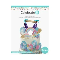 Unicorn Cake Topper Set by Celebrate It™