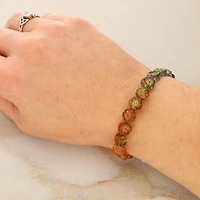 Sun Daisies Czech Glass Flower Beads, 8.6mm by Bead Landing™