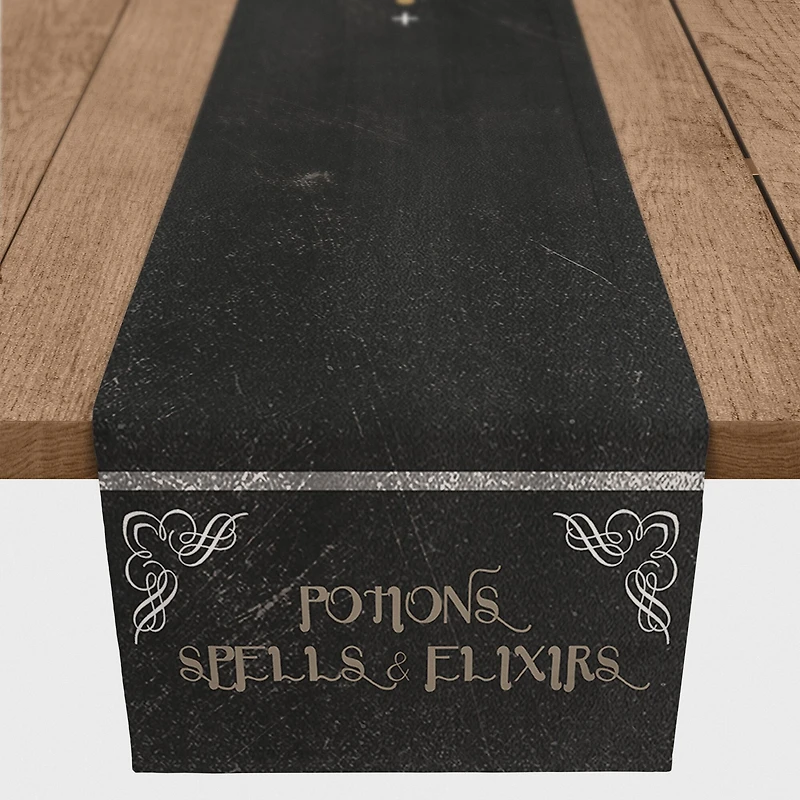 Potions Spells 2 16" x 90" Poly Twill Table Runner