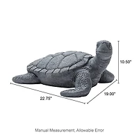 Glitzhome® 22.7" Turtle Garden Statue