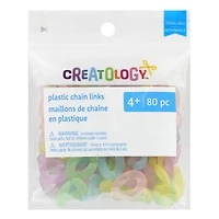 Wavy Frosted Plastic Chain Links by Creatology™