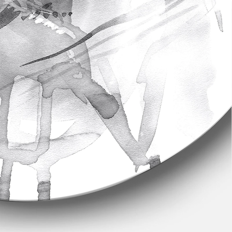 Designart - Monochrome Portrait of Young Indian Woman I