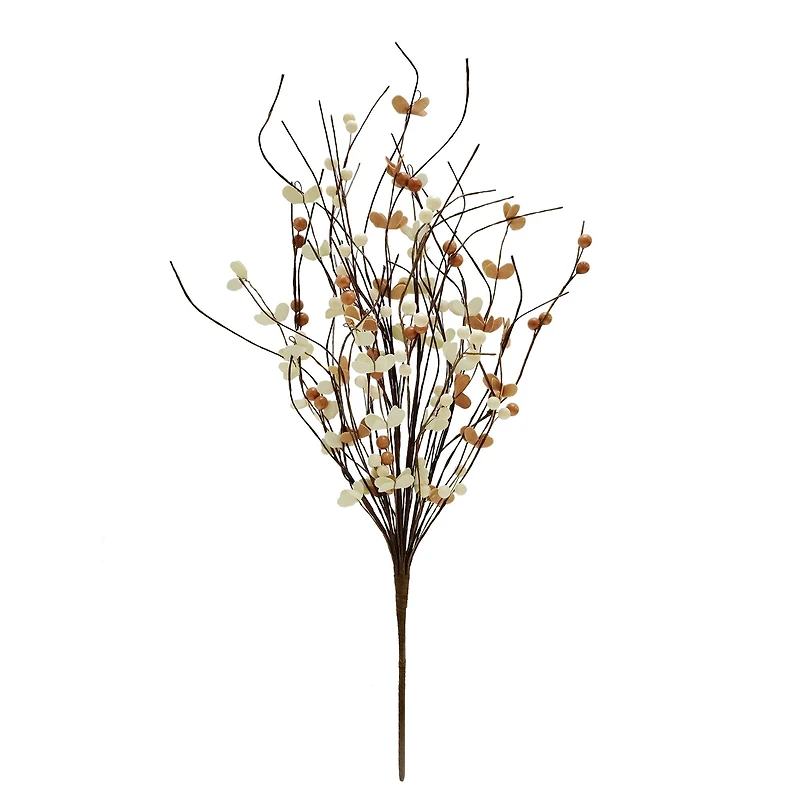 26" Cream Berry Branch Deluxe Bush by Ashland®