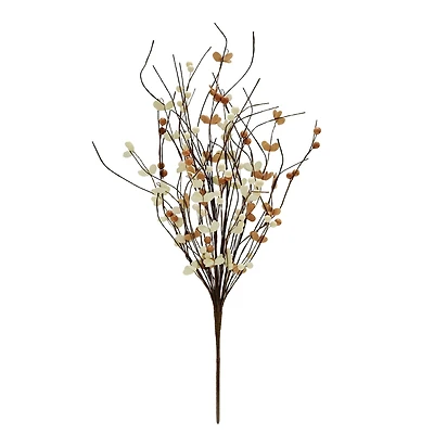 26" Cream Berry Branch Deluxe Bush by Ashland®
