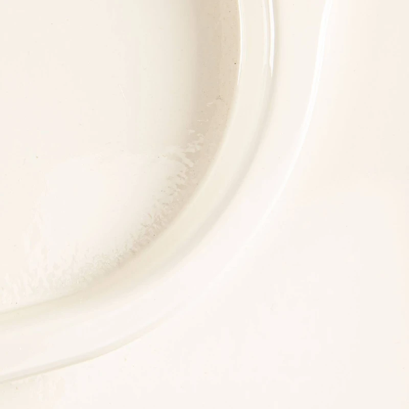 Hello Honey® White Decorative Footed Wood Tray with 3 Sections