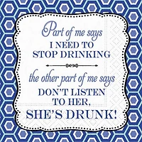 JAM Paper Part Of Me Says Cocktail Napkins, 40ct.