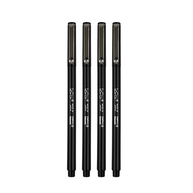 Marvy® Uchida LePen® Extra Fine Black Pens, 4ct.
