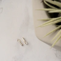 1.5mm Sterling Silver Endcap Tubes, 2ct. by Bead Landing™