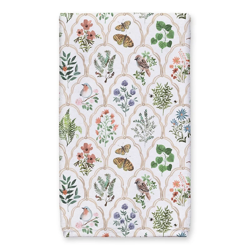 Weeds Feeding Bees Tea Towel Set