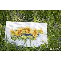 Merejka Bright Sunflowers Counted Cross Stitch Kit