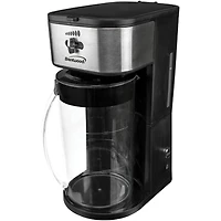 Brentwood 64oz. Black Iced Tea and Coffee Maker