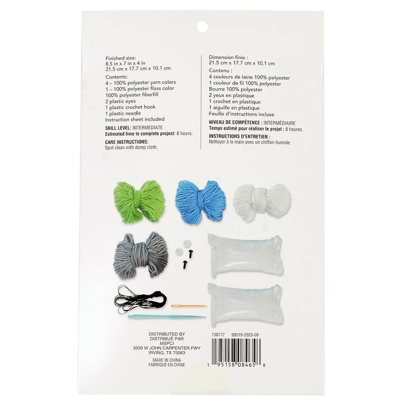 Intermediate Cat Amigurumi Crochet Kit by Loops & Threads®