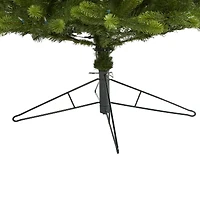 8ft. Pre-Lit Virginia Spruce Artificial Christmas Tree, Warm White LED Lights