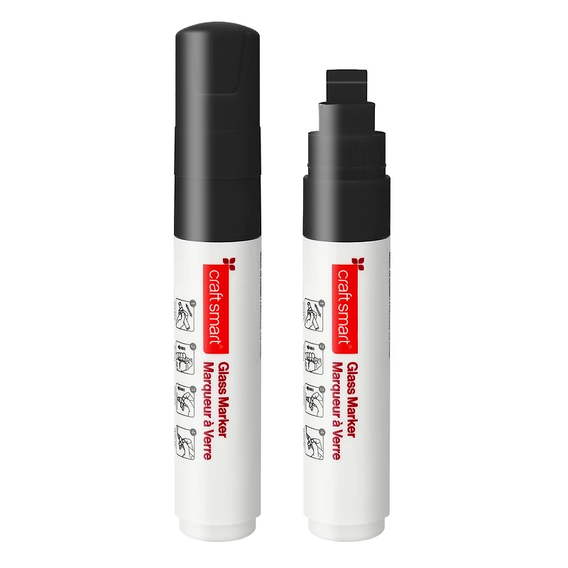 3-in-1 Nib Glass Marker by Craft Smart