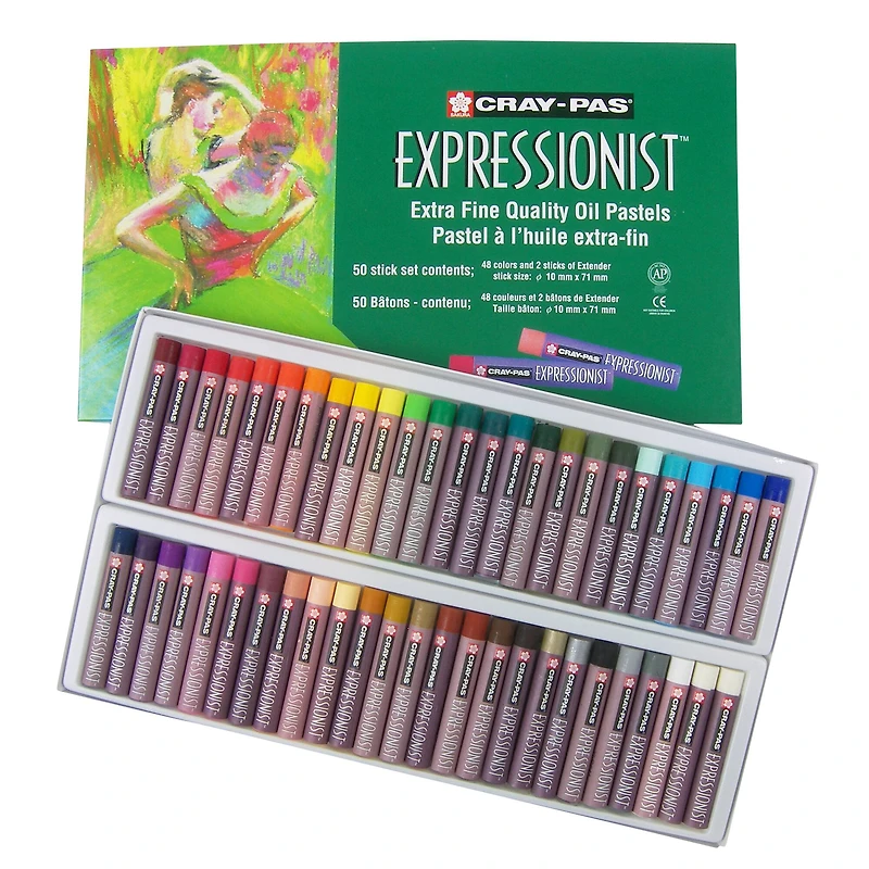 Cray-Pas® Expressionist 50 Color Oil Pastel Set