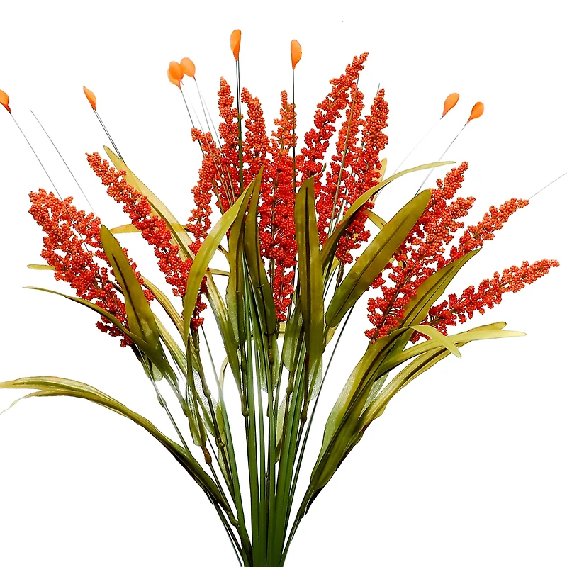 20.5" Dark Orange Berry Mix Deluxe Bush by Ashland®