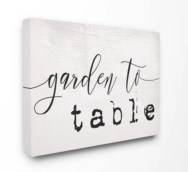 Stupell Industries Garden to Table Wall Art
