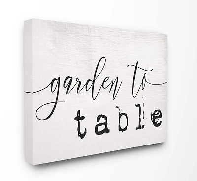 Stupell Industries Garden to Table Wall Art