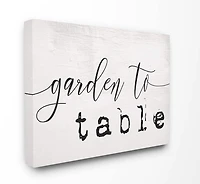 Stupell Industries Garden to Table Wall Art
