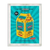 Stupell Industries Grade A Delight Funny Wall Art