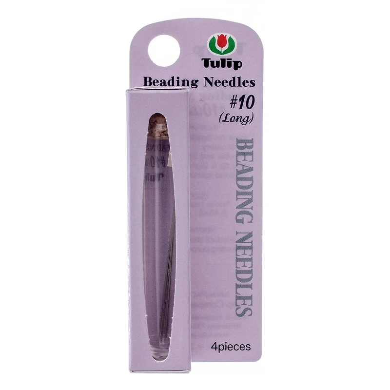Tulip® Size 10 Long Japanese Beading Needles, 4ct.