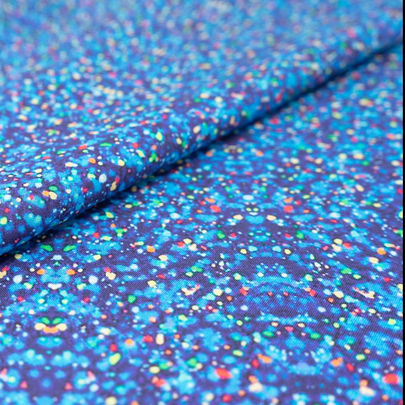 SINGER Monster Truck Spatter Cotton Fabric