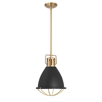 Hello Honey® Kent Industrial Oversized Caged Metal Ceiling Light