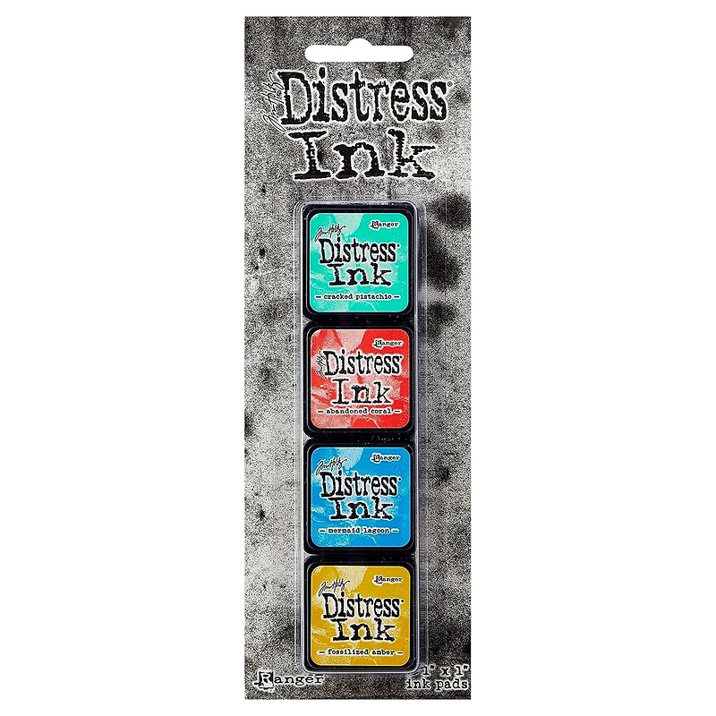 6 Packs: 4 ct. (24 total) Tim Holtz® Mini Distress Ink Pads, Kit 13