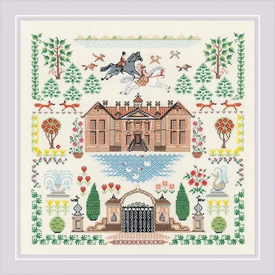 Riolis My House Counted Cross Stitch Kit
