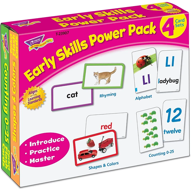 Trend Enterprises® Early Skills Power Pack Set