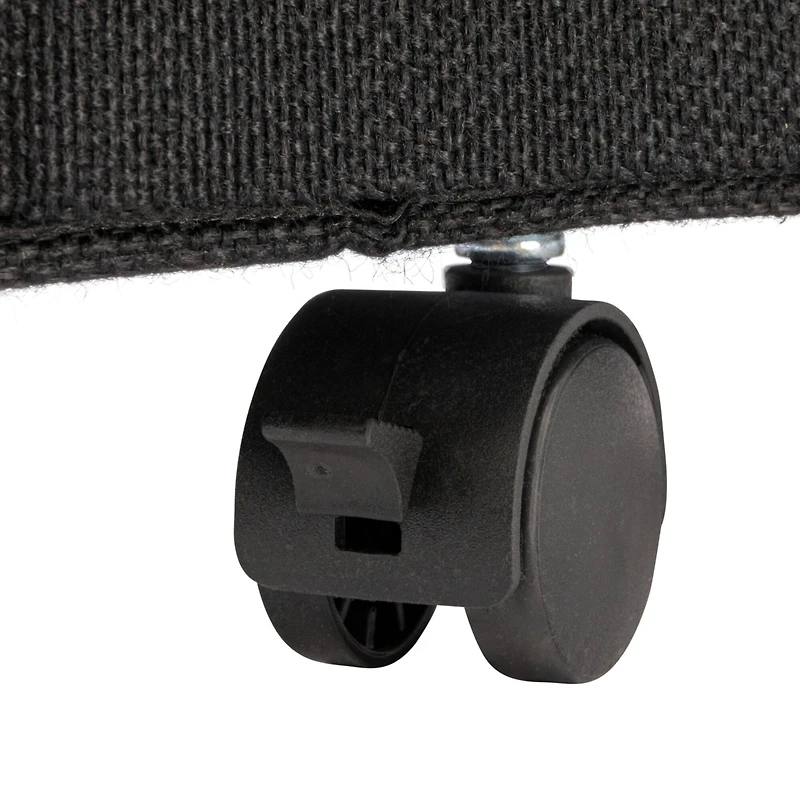 Household Essentials Narrow Collapsible Laundry Hamper with Liner & Lid