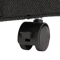 Household Essentials Narrow Collapsible Laundry Hamper with Liner & Lid