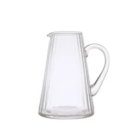 Hello Honey® 60oz. Clear Ribbed Glass Pitcher